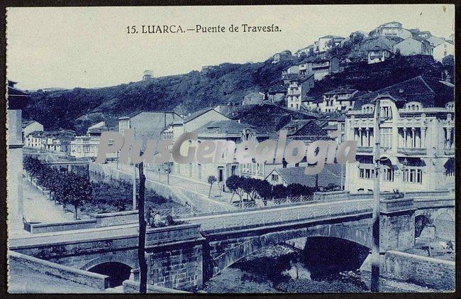 Puente de travesia, luarca (asturias)