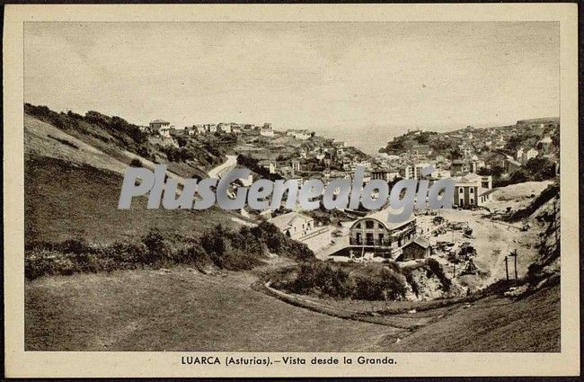Vista desde la granda, luarca (asturias)