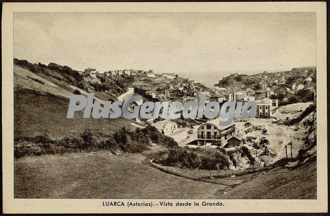 Vista desde la granda, luarca (asturias)