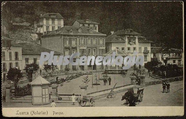 Parque de luarca, (asturias)