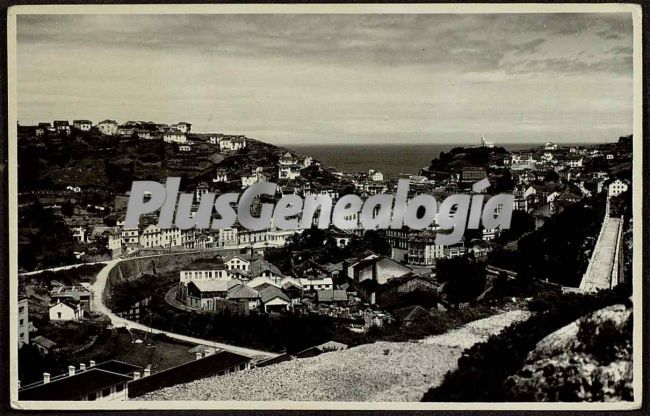 Vista panoramica, luarca (asturias)