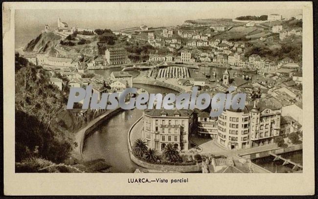 Vista parcial, luarca (asturias)