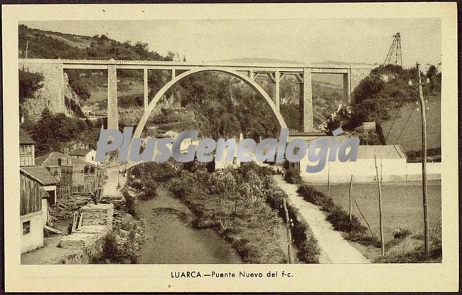 Puente nuevo del f.c., luarca (asturias)