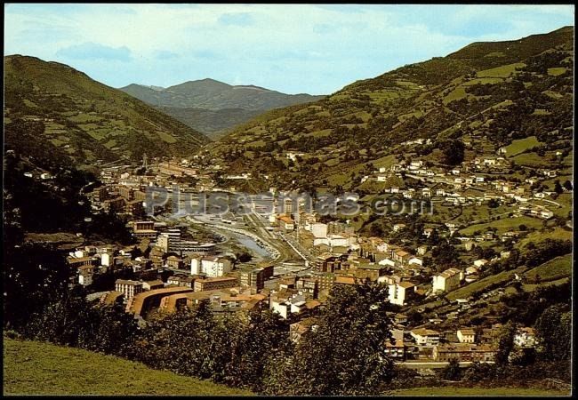 Vista general de moreda del concejo de aller (asturias)
