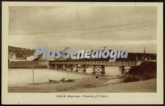 Puente y el espín, navía (asturias)