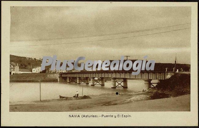 Puente y el espín, navía (asturias)