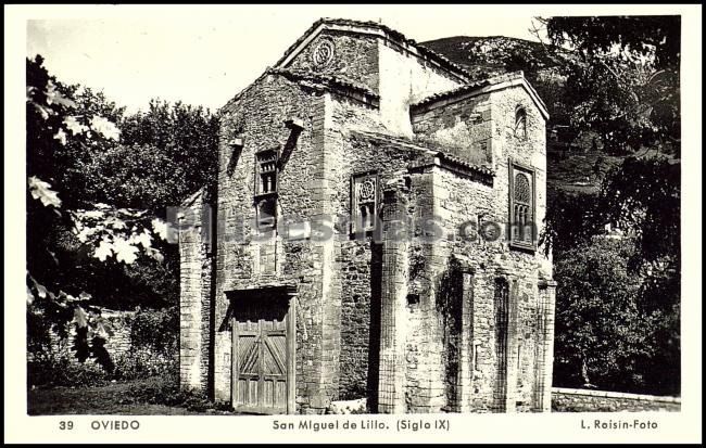 Iglesia san miguel de lillo en oviedo (asturias)