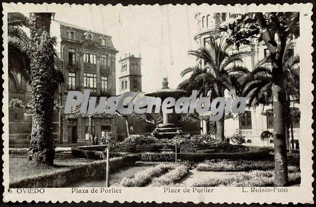 Plaza de porlier, oviedo (asturias)