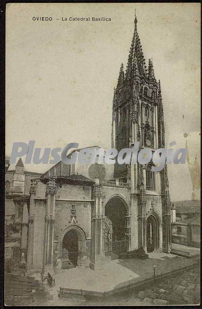 La catedral basílica, oviedo (asturias)