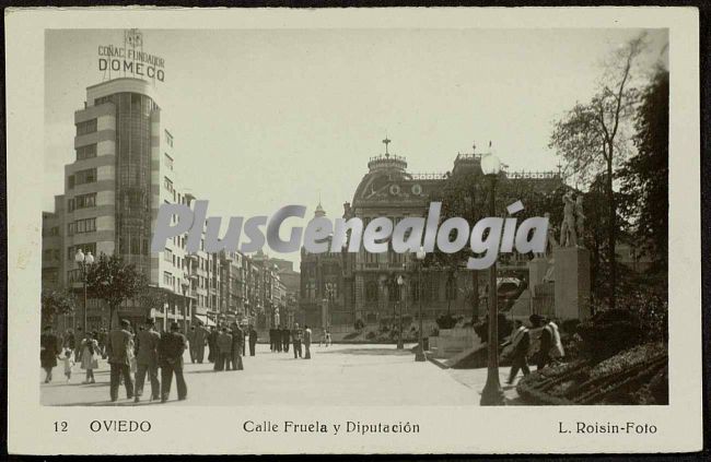 Calle fruela y diputación, oviedo (asturias)