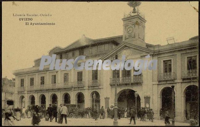 El ayuntamiento, oviedo (asturias)