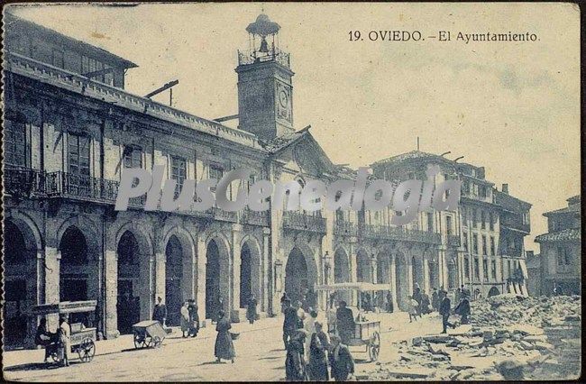 El ayuntamiento, oviedo (asturias)