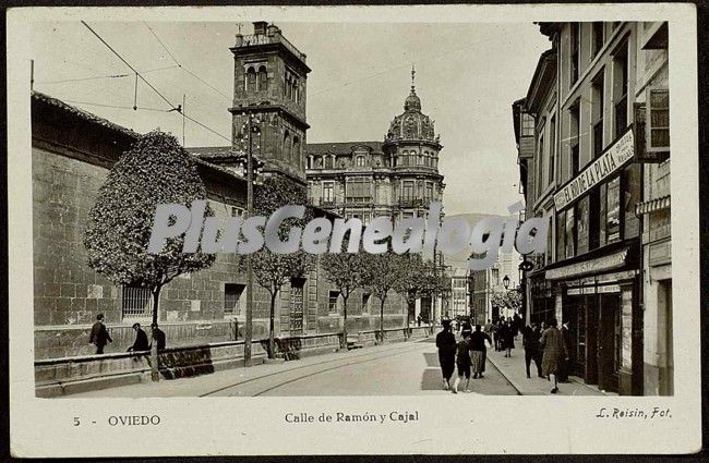 Calle ramón y cajal, oviedo (asturias)
