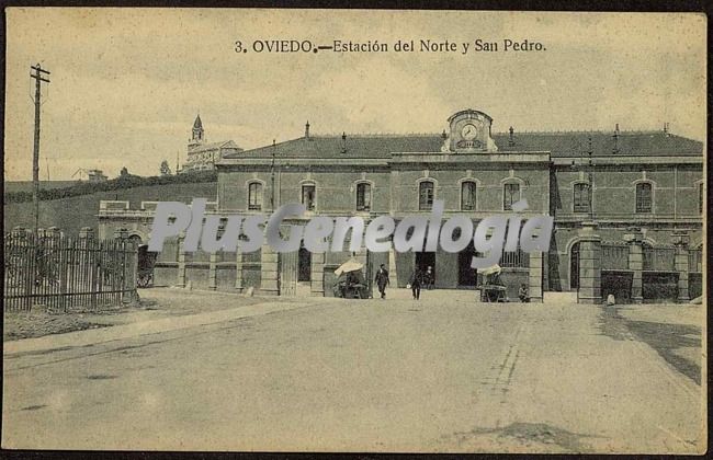 Estación del norte y san pedro, oviedo (asturias)