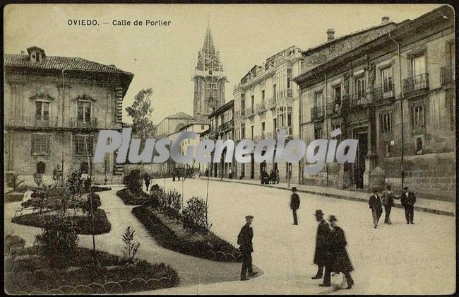 Calle de porlier, oviedo (asturias)