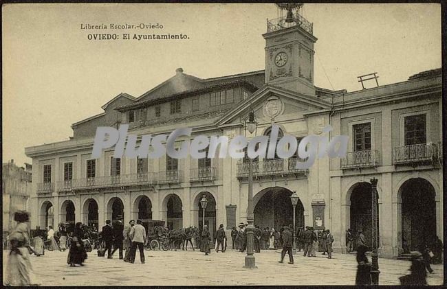 El ayuntamiento, oviedo (asturias)