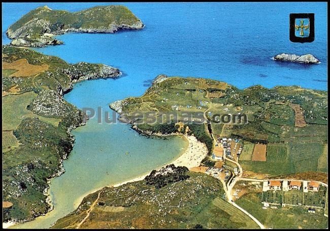 Vista aérea de poo (asturias)