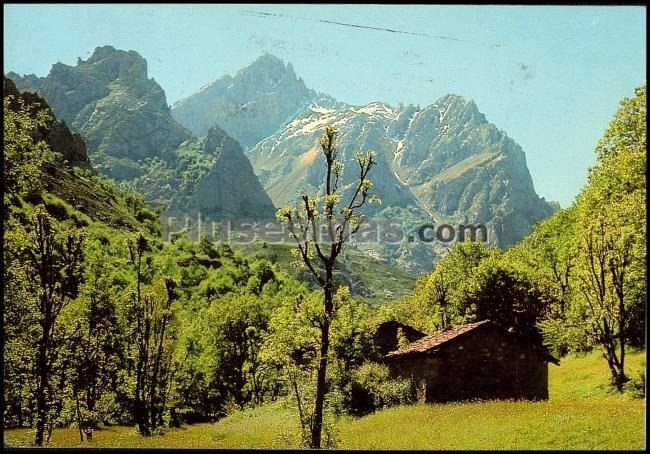 La peguera. camino de posada de valdeón a cain (asturias)