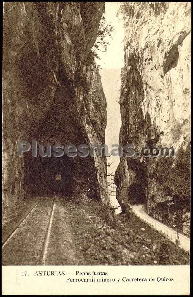 Ferrocarril minero y carretera de quirós (asturias)