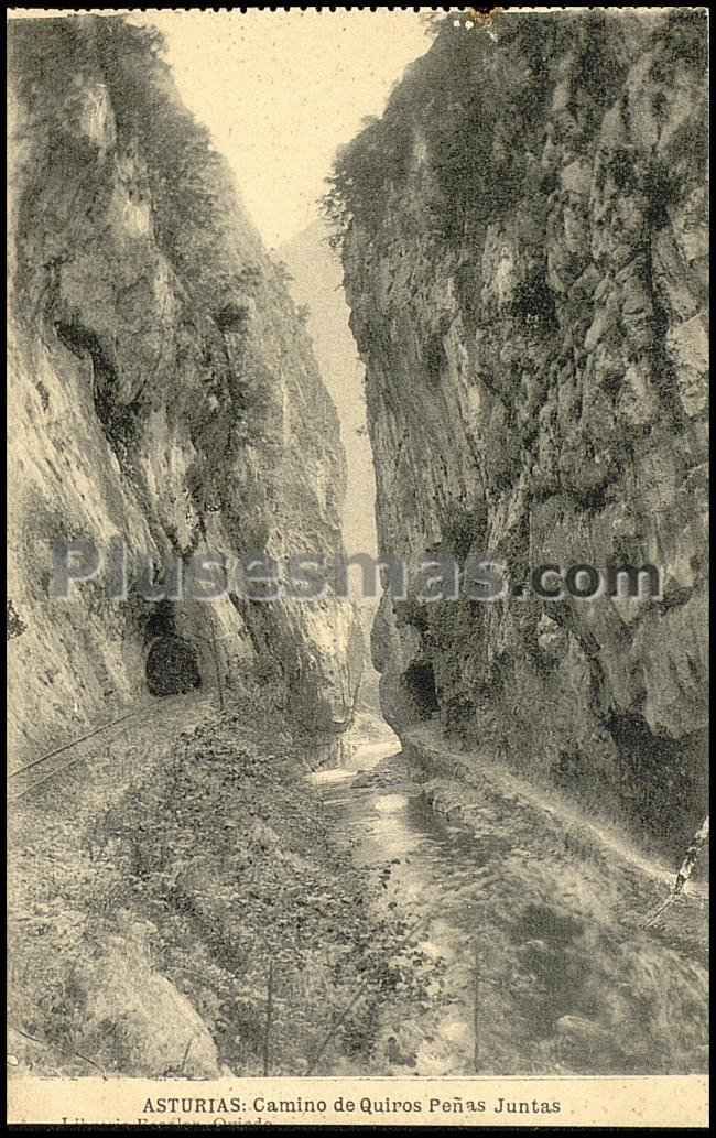 Camino de quirós peñas juntas (asturias)