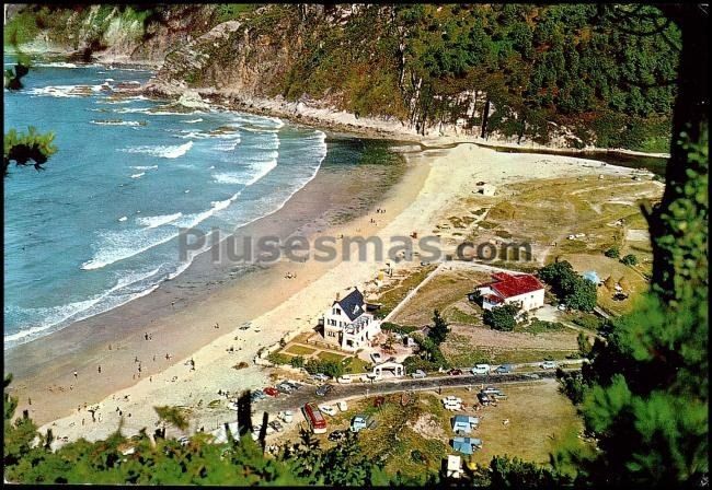 Playa de s. pedro la ribera en soto de luiña (asturias)
