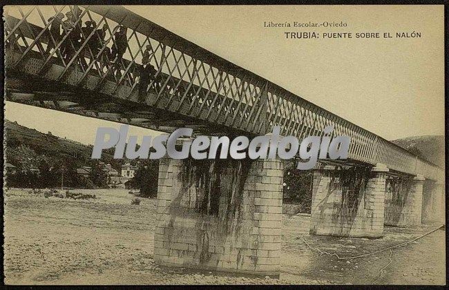 Puente sobre el nalón, trubia (asturias)