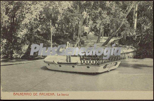 Balneario de archena. la barca archena (murcia)