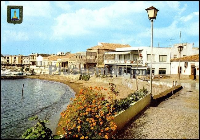 Puerto de pescadores en cabo de palos (murcia)