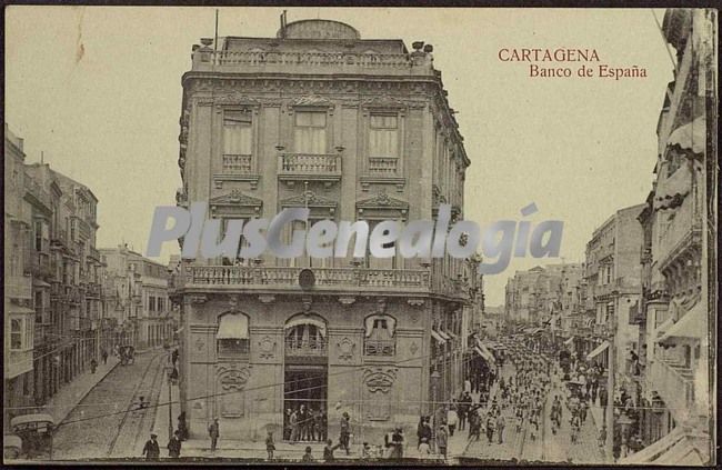 Banco de españa. (cartagena) murcia