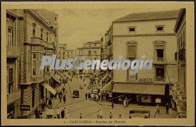 Puertas de murcia. cartagena (murcia)