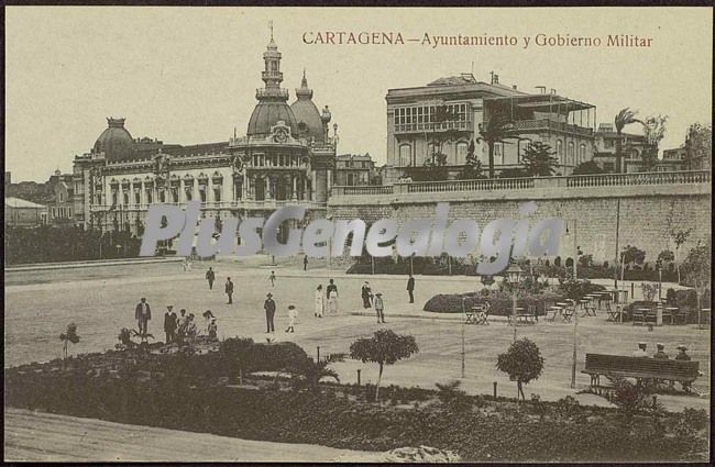 Ayuntamiento y gobierno militar, cartagena (murcia)