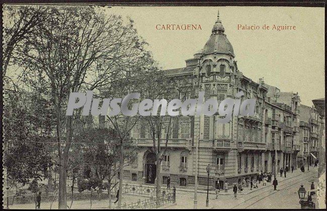 Palacio de aguirre. cartagena (murcia)