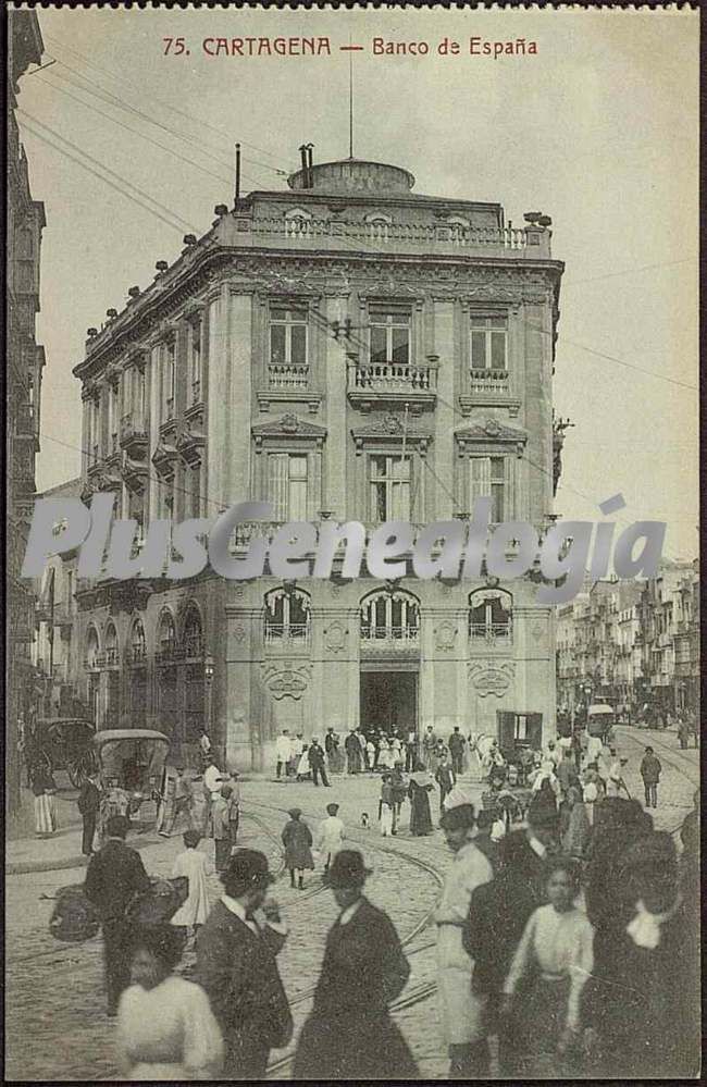 Banco de españa. (cartagena) murcia