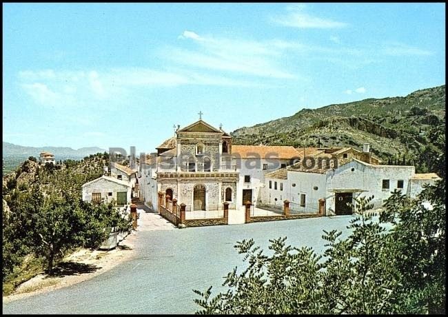 Vista del santuario de la luz (murcia)