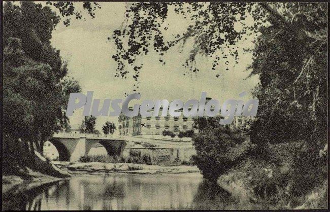 Puente sobre el río segura, murcia