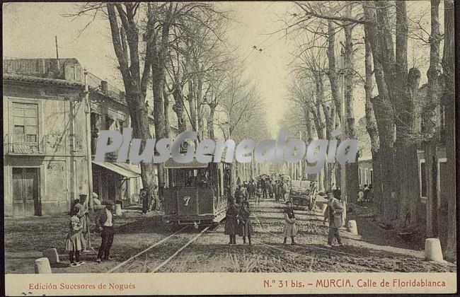 Calle de floridablanca, murcia