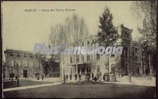 Plaza del teatro romea, murcia