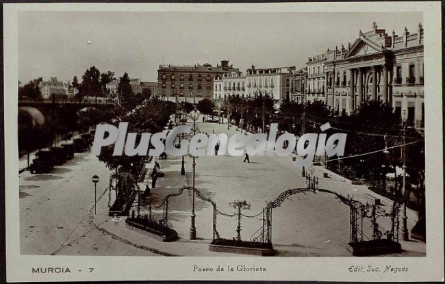 Paseo de la glorieta, murcia