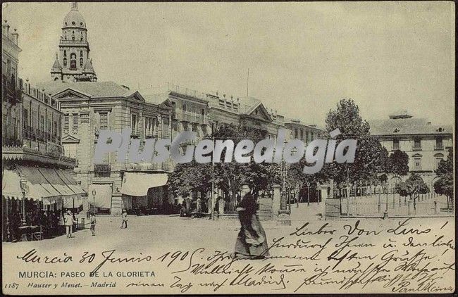 Paseo de la glorieta, murcia