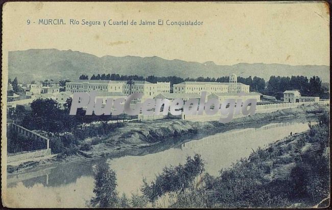 Rio segura y cuartel de jaime el conquistador, murcia