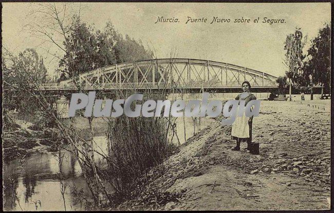 Puente nuevo sobre el segura, murcia