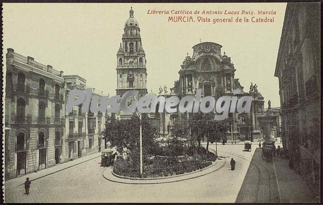 Vista general de la catedral, murcia