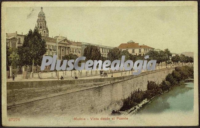 Vista desde el puente, murcia