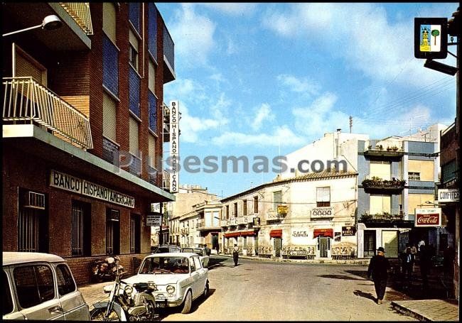 Calle principal de josé antonio en puerto lumbreras (murcia)