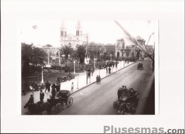 Plaza y catedral de concordia