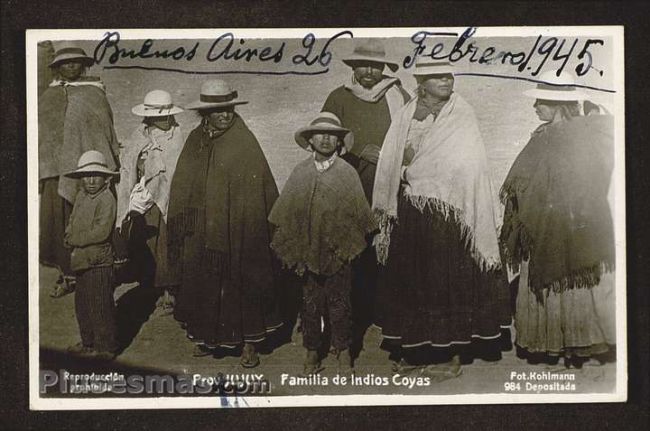 Foto antigua de COSTUMBRISTAS ARGENTINAS