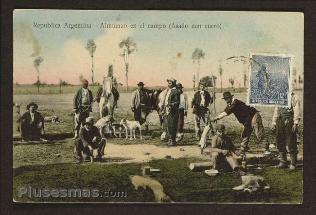 Foto antigua de COSTUMBRISTAS ARGENTINAS