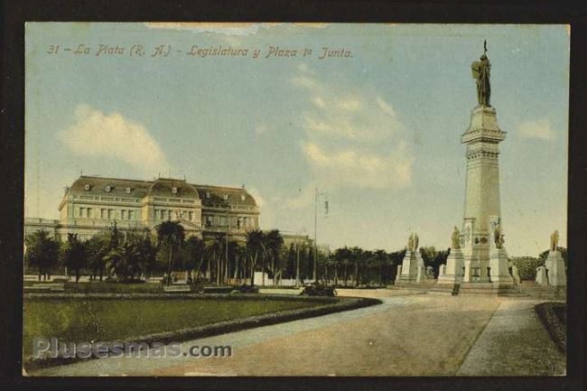 Foto antigua de LA PLATA