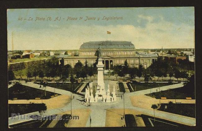 Foto antigua de LA PLATA