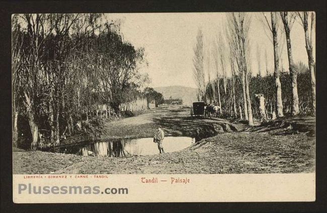 Foto antigua de TANDIL